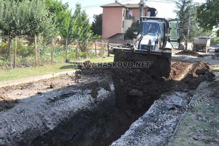 Изграждането на канализацията в „Болярово“ се забави заради технически проблем