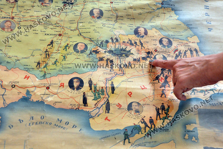 Ценна карта показва подвизите на българските войни от Освобождението до Първата световна война