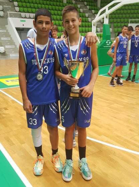 Хасковлията Кристиян Желев е вицешампион на България по баскетбол