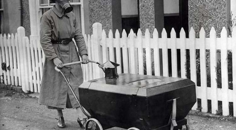 3. Готови за газови атаки 1938 год.