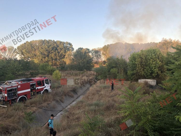 Нов пожар край Димитровград
