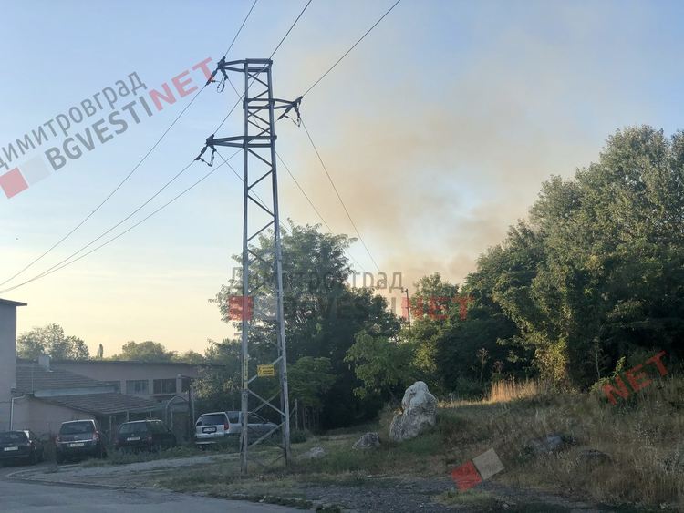 Нов пожар край Димитровград