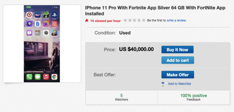 Защо iPhone втора ръка може да струва 10 000 долара