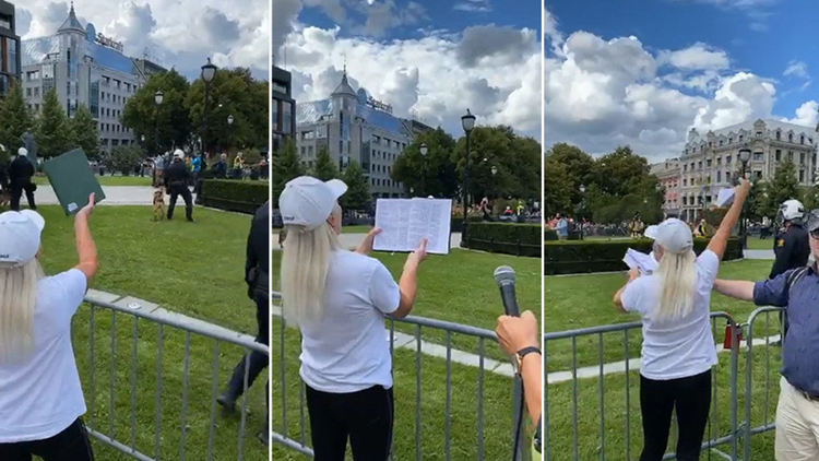 Полиция разтури антиислямистки митинг в Осло