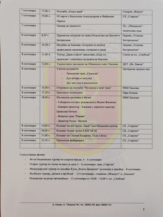 С пиано бар на открито започва празничната програма за Деня на Хасково (видео)