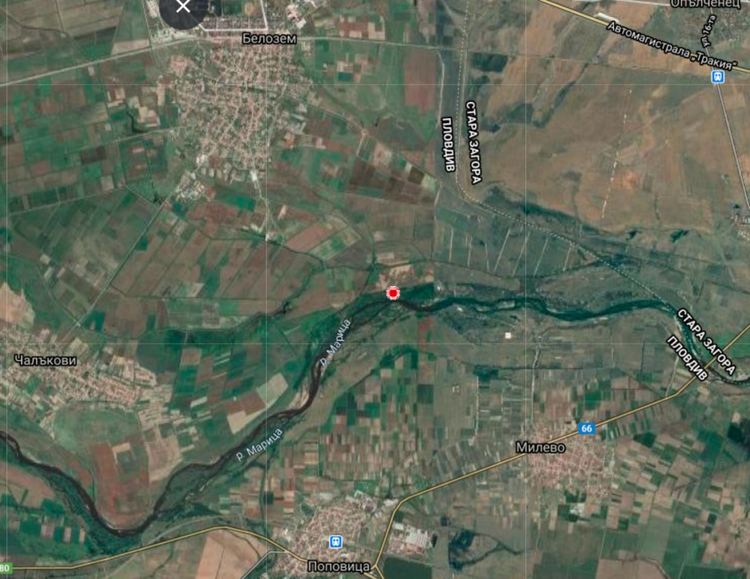 Слаб трус е усетен тази нощ до село Милево