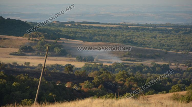 Овладян е пожарът в Свиленградско