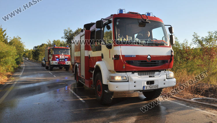 Пожар унищожи 3-4 дка гора и храсти в “Кенана”