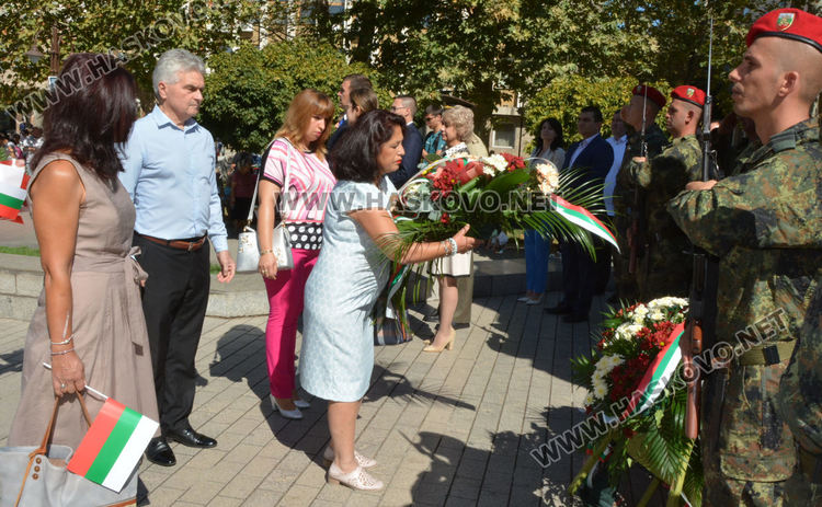 В Хасково отбелязаха 135 г. от Съединението на България