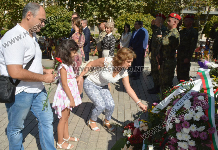 В Хасково отбелязаха 135 г. от Съединението на България