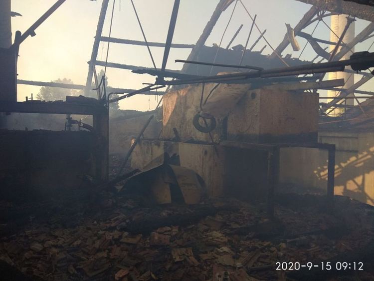 Локализиран е пожарът в Захарна фабрика