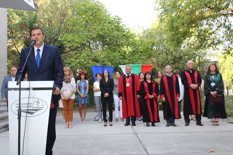 Откриха новата учебна година в Медицинския филиал, предстои ремонт на общежитията