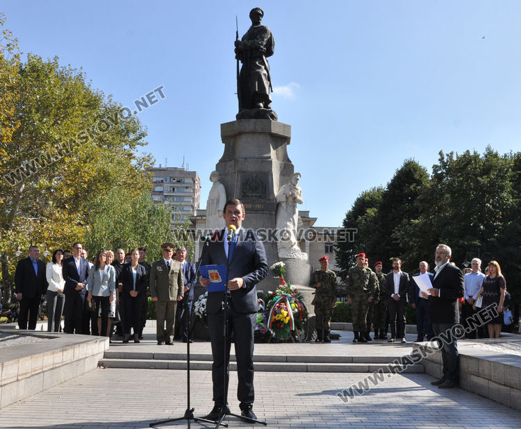 Хасково отбеляза тържествено Деня на независимостта