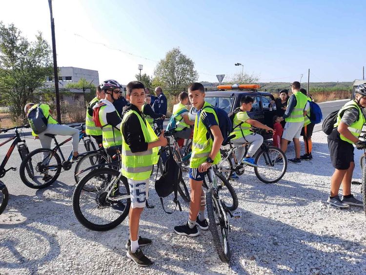 115 ентусиасти се включиха в колопохода до Бряговския язовир