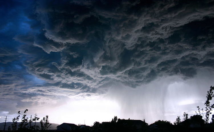 Облачно и дъждовно време