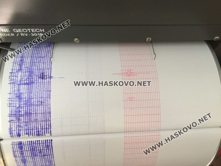 Трус в Егейско море от 5,3  усетен и в Хасково