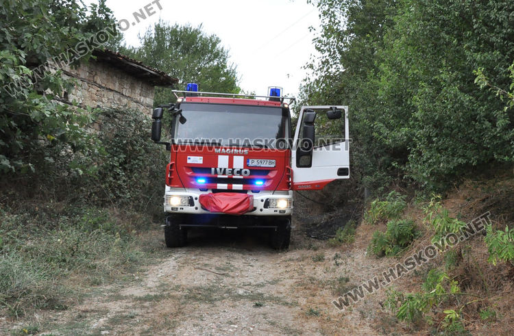Къща изгоря в с.Николово