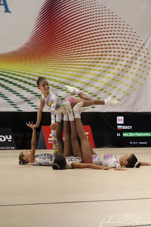 Състезателите на „Виолена“ с 4 пъти сребро и бронз от Държавното по спортна аеробика