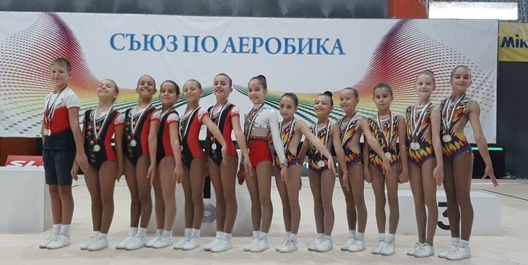 19 медала за „Мега спорт“ от  Държавното по спортна аеробика