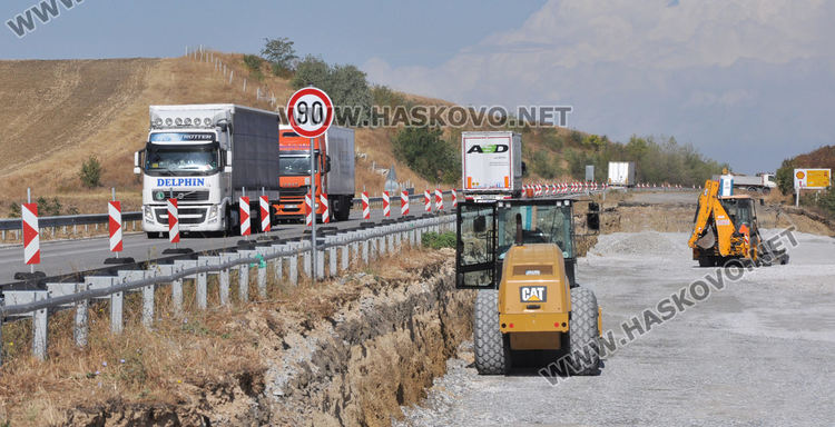 Основен ремонт по АМ &bdquo;Марица&ldquo; между Свиленград и ГКПП Капитан Андреево