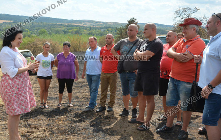 220 хил.лв. са изплатени на стопаните от Хасковско, пострадали при пожарите