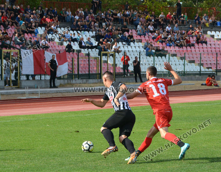 ОФК „Хасково” с първа домакинска победа