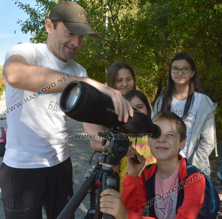 Хасковлии наблюдаваха птиците в „Кенана“