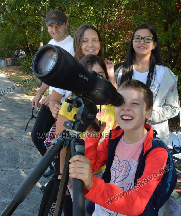 Хасковлии наблюдаваха птиците в „Кенана“