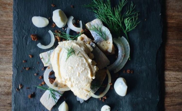 Сладолед от сурова херинга