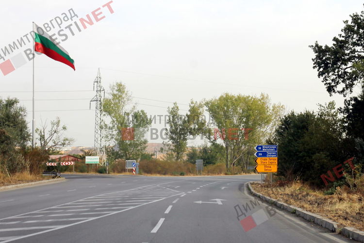 Завая от околовръстното на Димитровград за преминаване през обходния маршрут