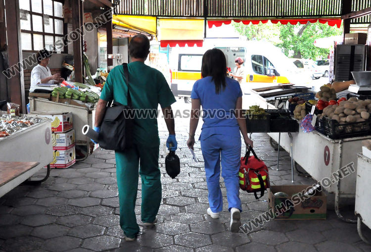 Жена почина на Зеленчуковия пазар в Хасково