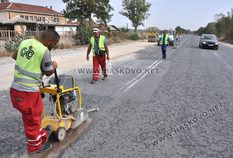 Ремонтът на пътя Димитровград-Стара Загора може да приключи предсрочно