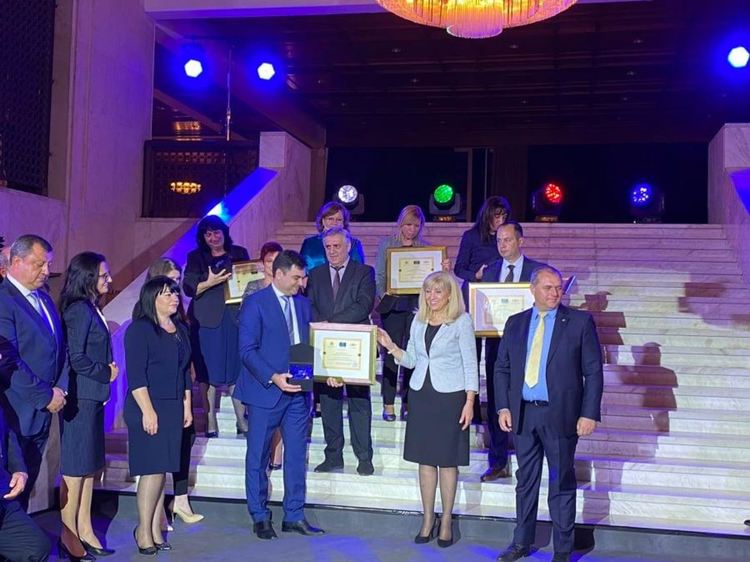 Иво Димов получи приза Европейски етикет за иновации и добро управление на местно ниво