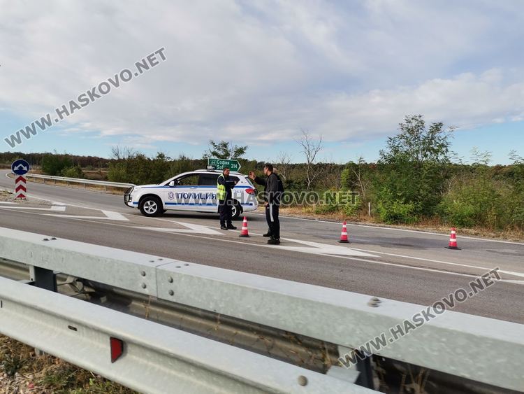 Затвориха магистрала "Марица" заради катастрофа със загинал пешеходец
