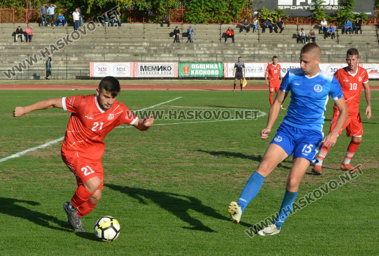 ОФК „Хасково” загуби от „Черноморец” след обрат