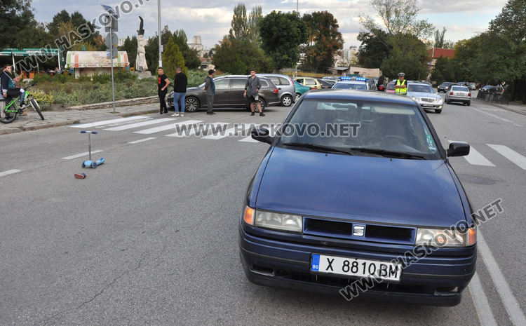 Сеат блъсна 4-годишно с тротинетка на „Кенана“