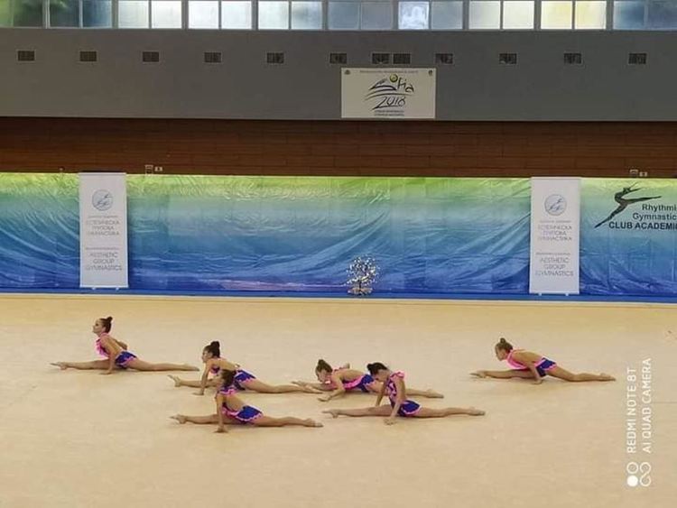 Бронзови отличия за грациите на Яна Михайлова на Държавното по естетическа гимнастика