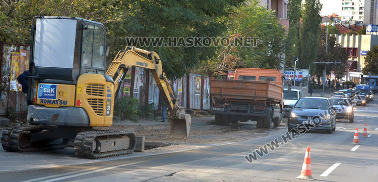 ВиК – Хасково търси авария по булевард „Съединение“