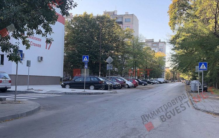 Знаци за пешеходна пътека, без пешеходна пътека