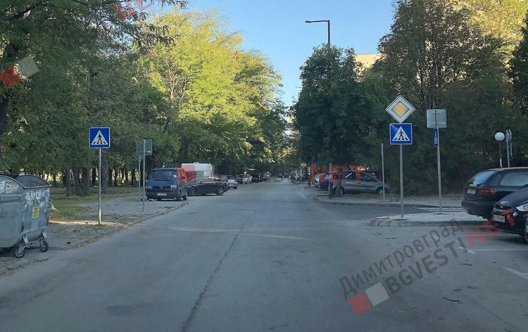 Знаци без пешеходна пътека