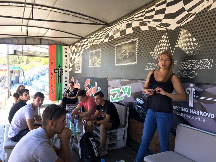 Второ картинг училище на пистата в Хасково в рамките на проекта "Бъди НЕзависим"