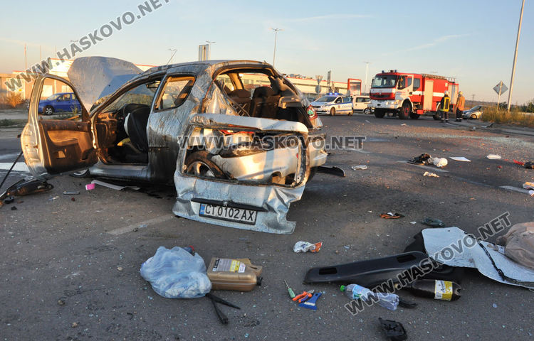 Катастрофата на кръговото заради несъобразена скорост