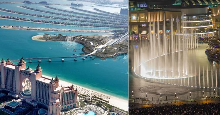 В Дубай откриха най-големия фонтан в света (видео)