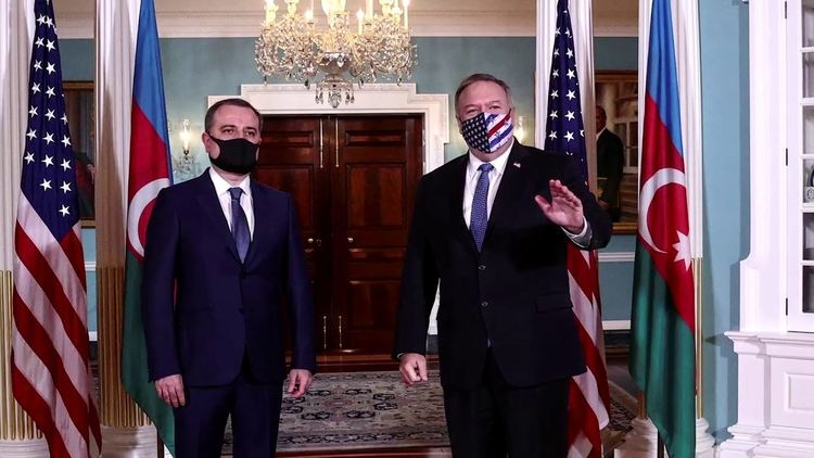 Aзербайджанският и арменският външен министър при Помпейо за Нагорни Карабах