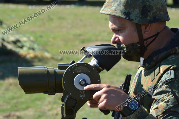 Военно учение по време на пандемия