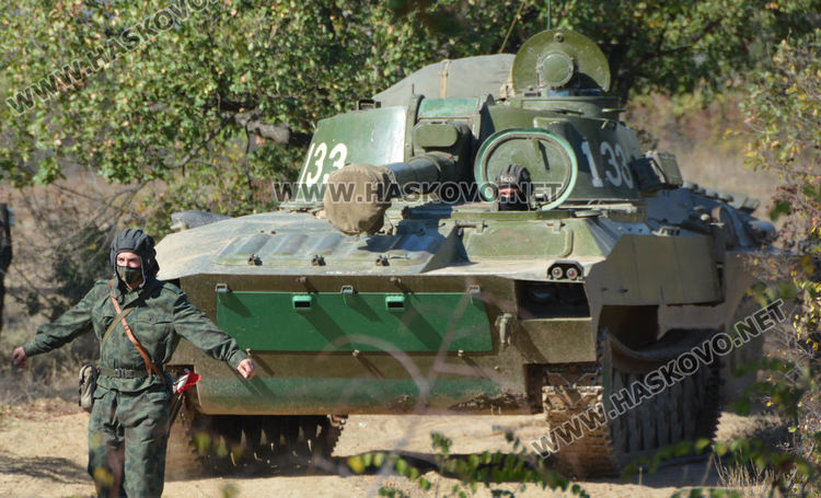 Военно учение по време на пандемия