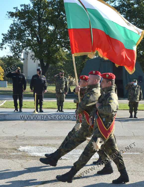 Военно учение по време на пандемия