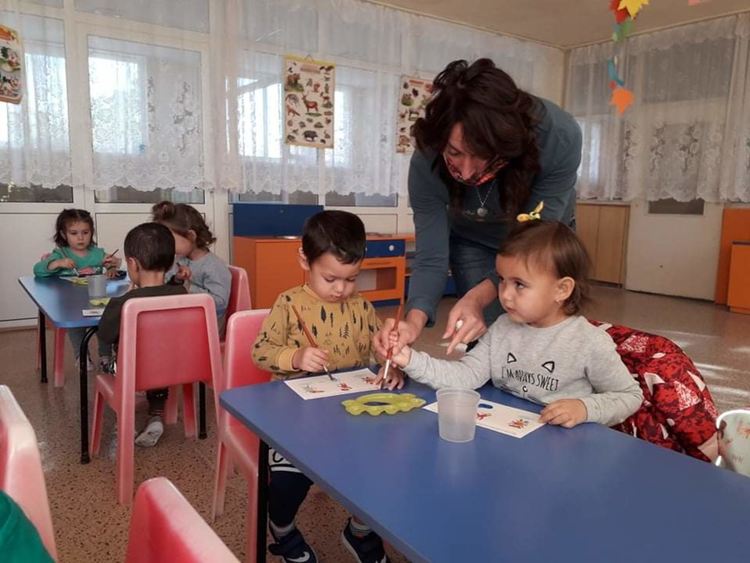 Детска градина „Славейче“ с инициатива „Спомен от лятото“