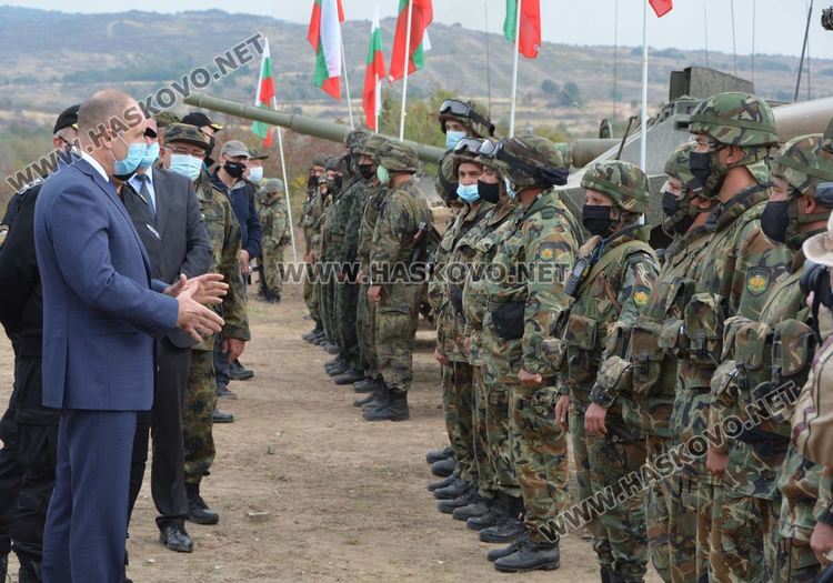 Президентът и военният министър дадоха отлична оценка за организацията и провеждането на учението "Балканска стена 2020"