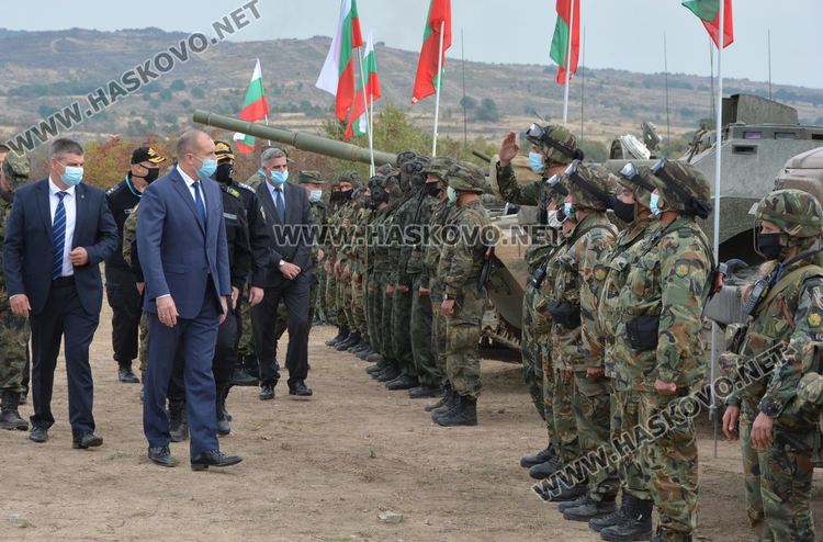 Президентът и военният министър дадоха отлична оценка за организацията и провеждането на учението "Балканска стена 2020"